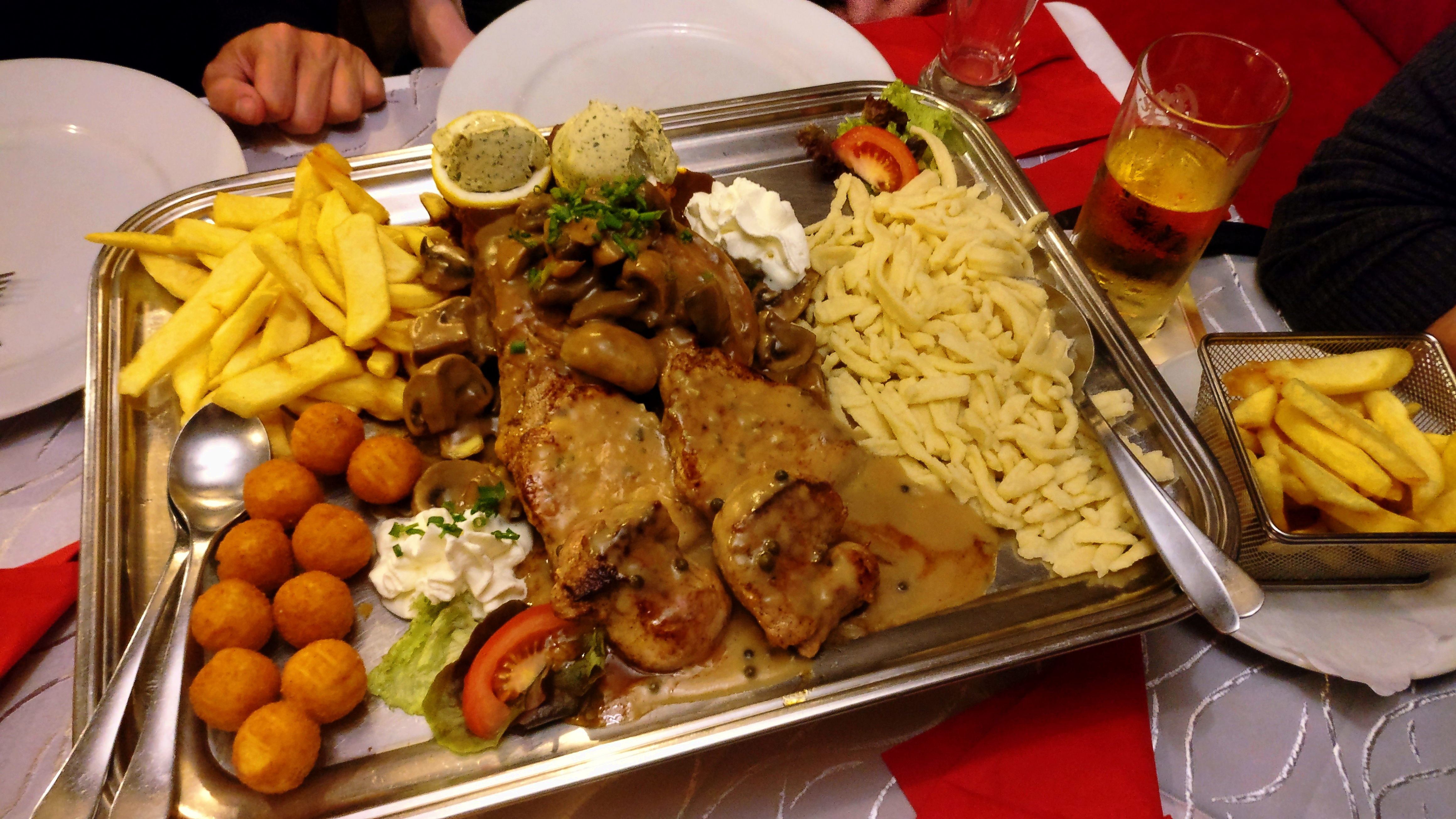 Abendessen\_Betriebsausflug 2017