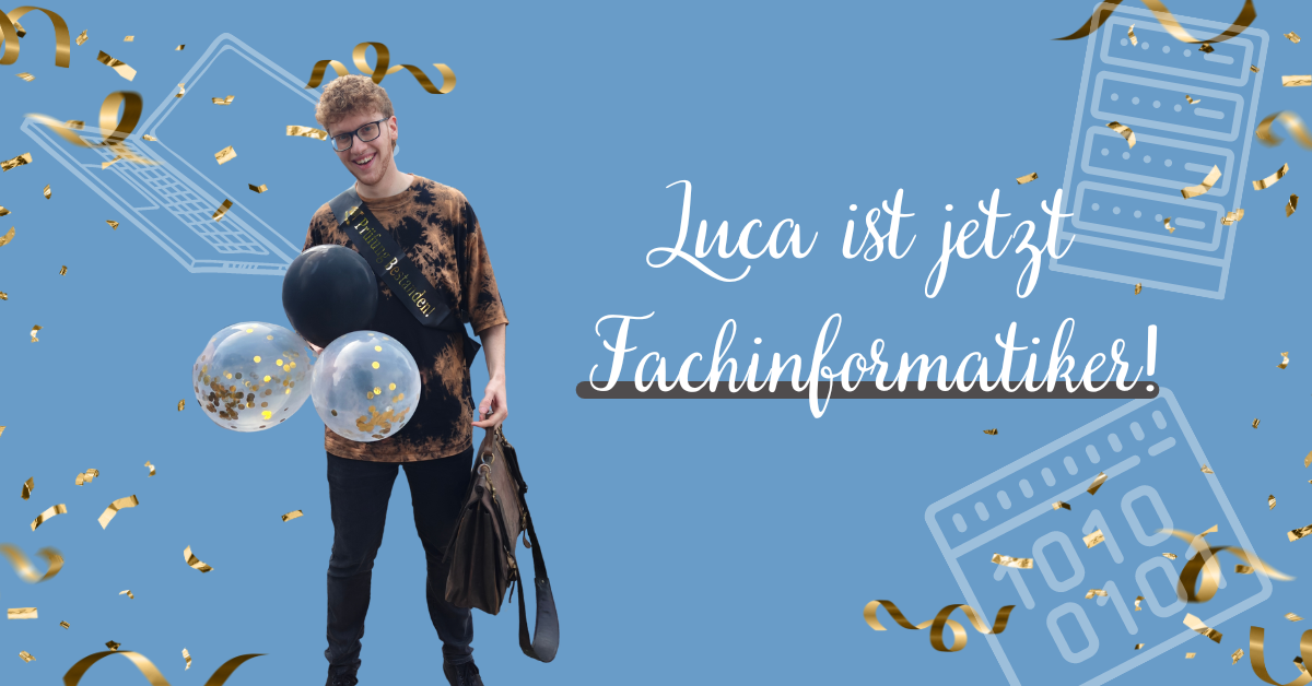 Luca ist fertig